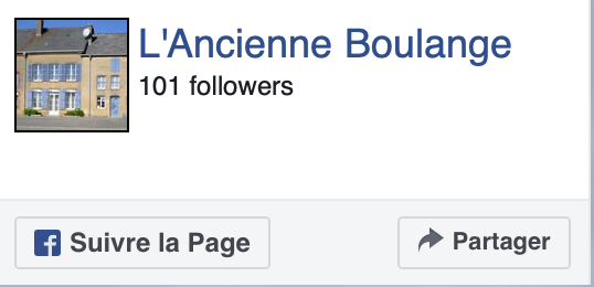 Suivez L'Ancienne Boulange sur Facebook